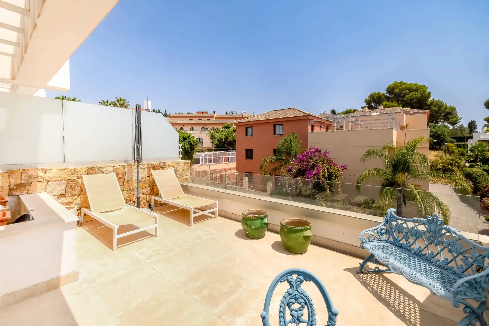 Terrassa de Casa adosada en venda en Marbella amb Aire condicionat, Calefacció i Terrassa