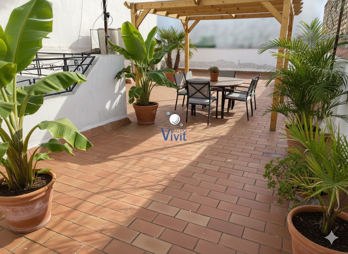 Terrace of House or chalet for sale in Alcalá de Guadaira