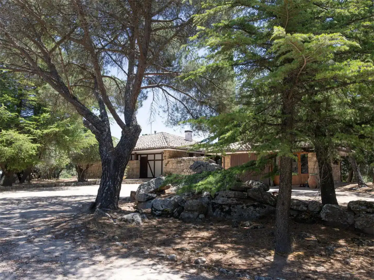 Vista exterior de Finca rústica en venda en Fresnedillas de la Oliva, Madrid