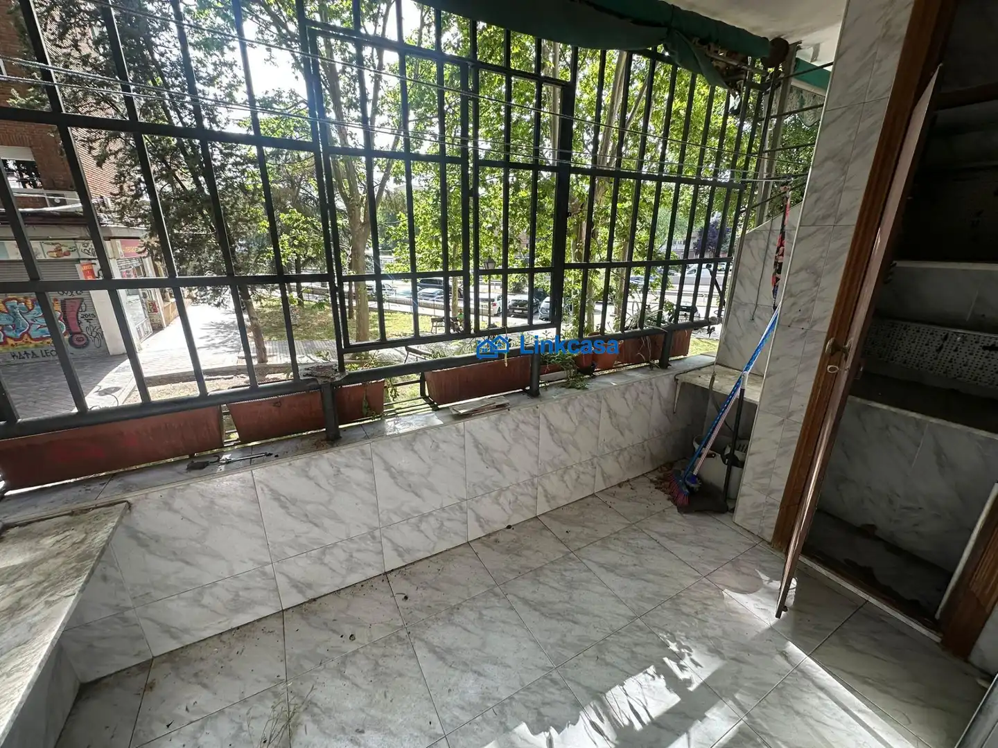 Balcony of Flat for sale in Madrid  with Air Conditioner, Heating and Balcony