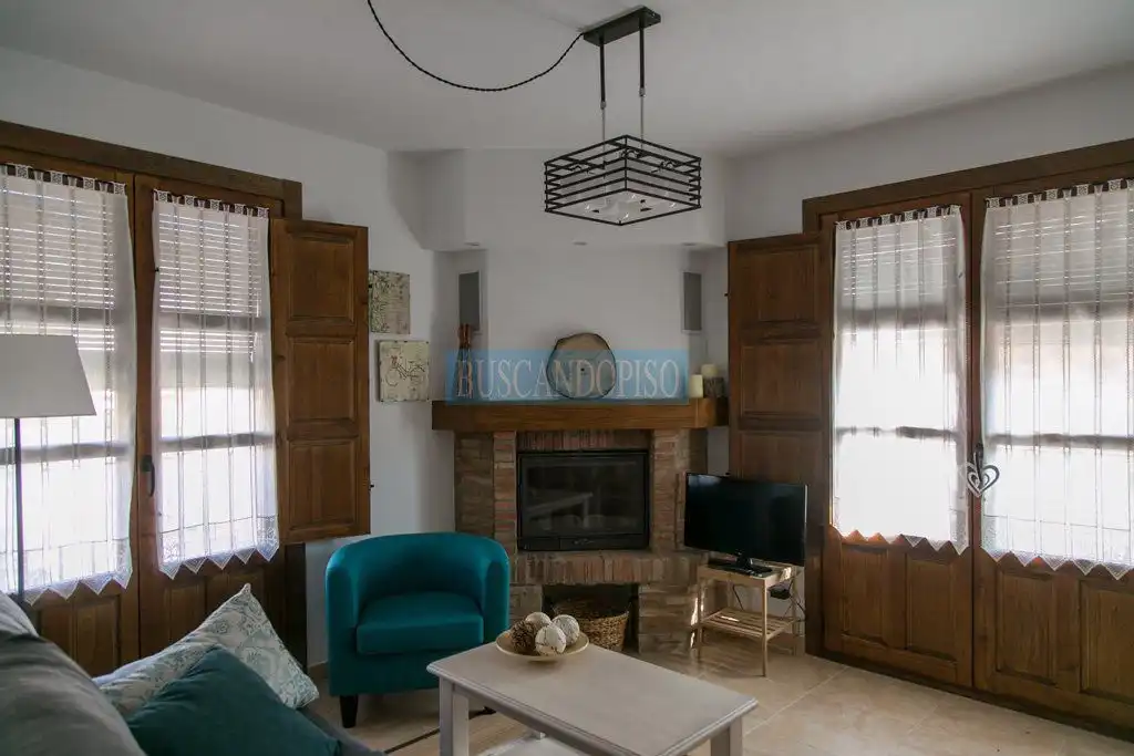 Sala de estar de Apartamento en venta en Ajamil de Cameros con Calefacción, Amueblado y Balcón
