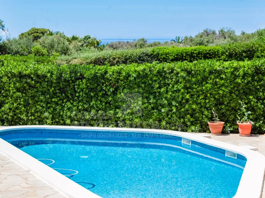 Swimming pool of Houses for sale in Sant Lluís  with Heating, Private garden and Terrace
