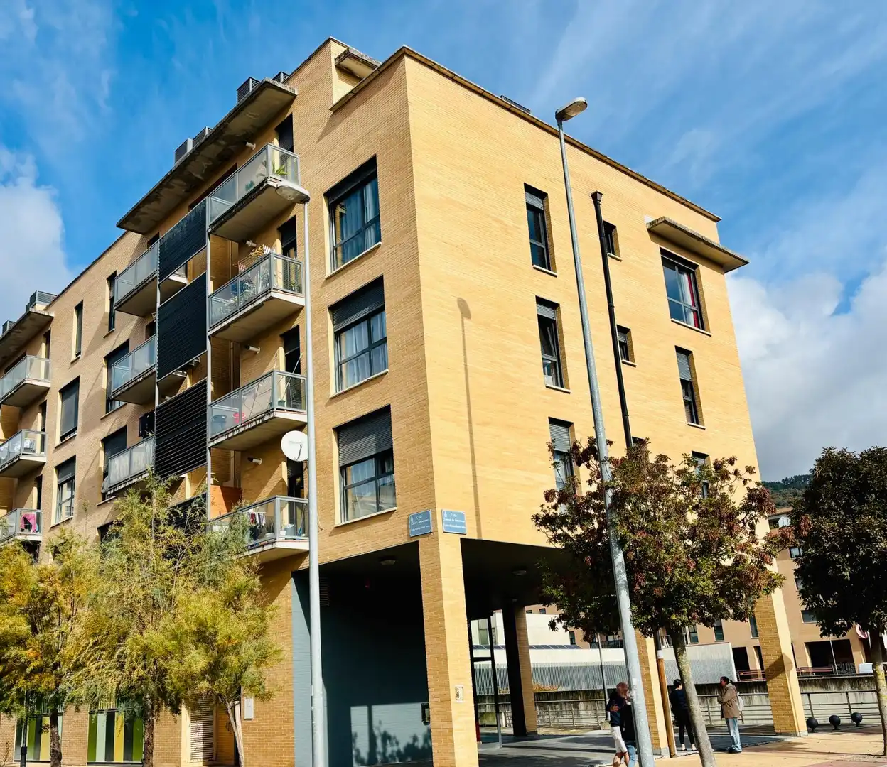 Vista exterior de Piso en venta en Berrioplano / Berriobeiti con Calefacción y Trastero
