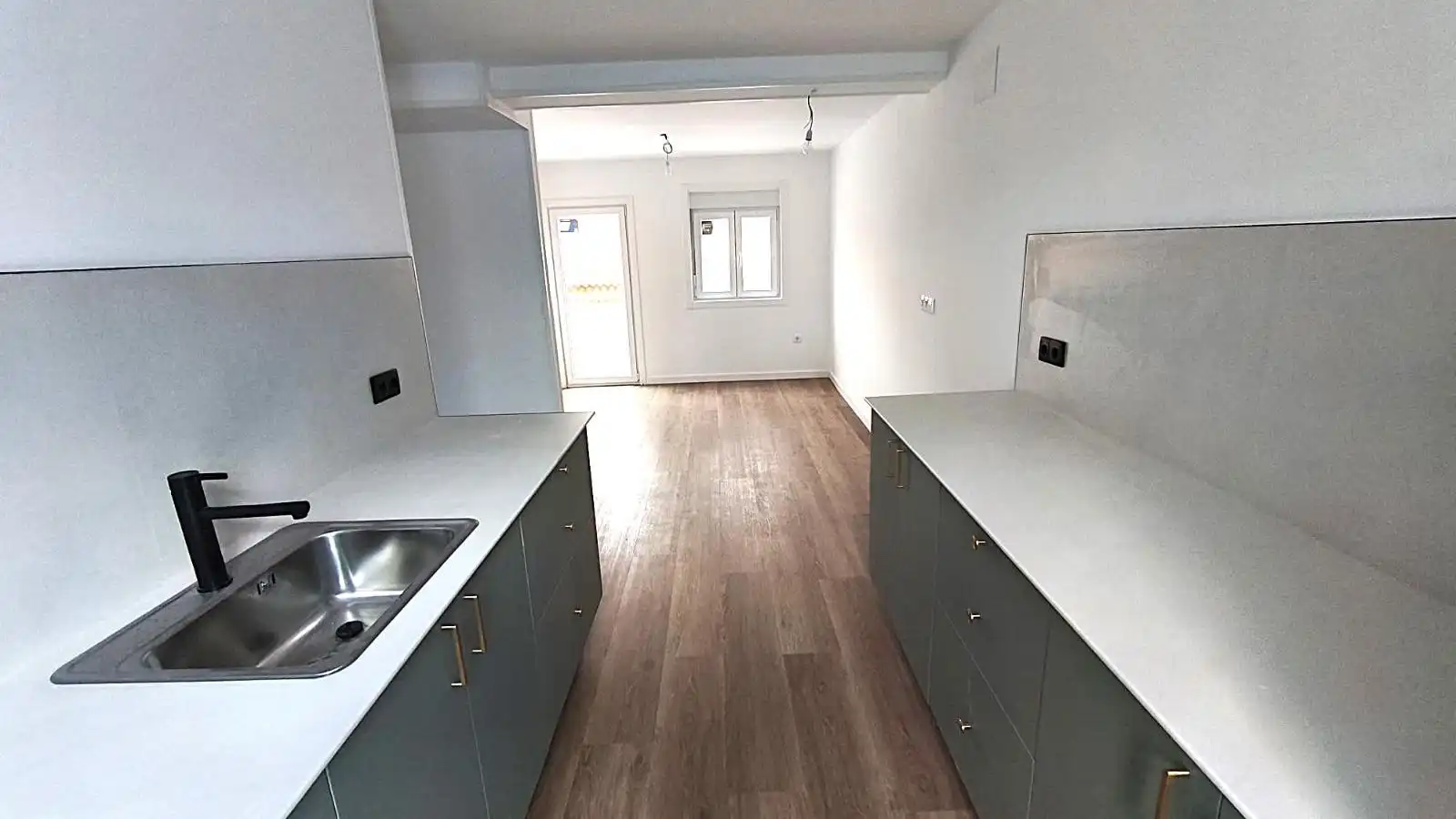 Cocina de Apartamento en venta en Narón con Calefacción y Terraza
