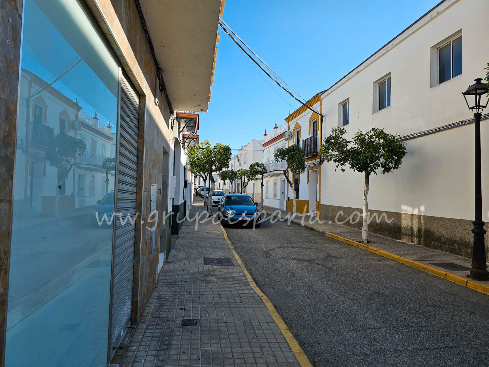 Exterior view of Single-family semi-detached for sale in Umbrete