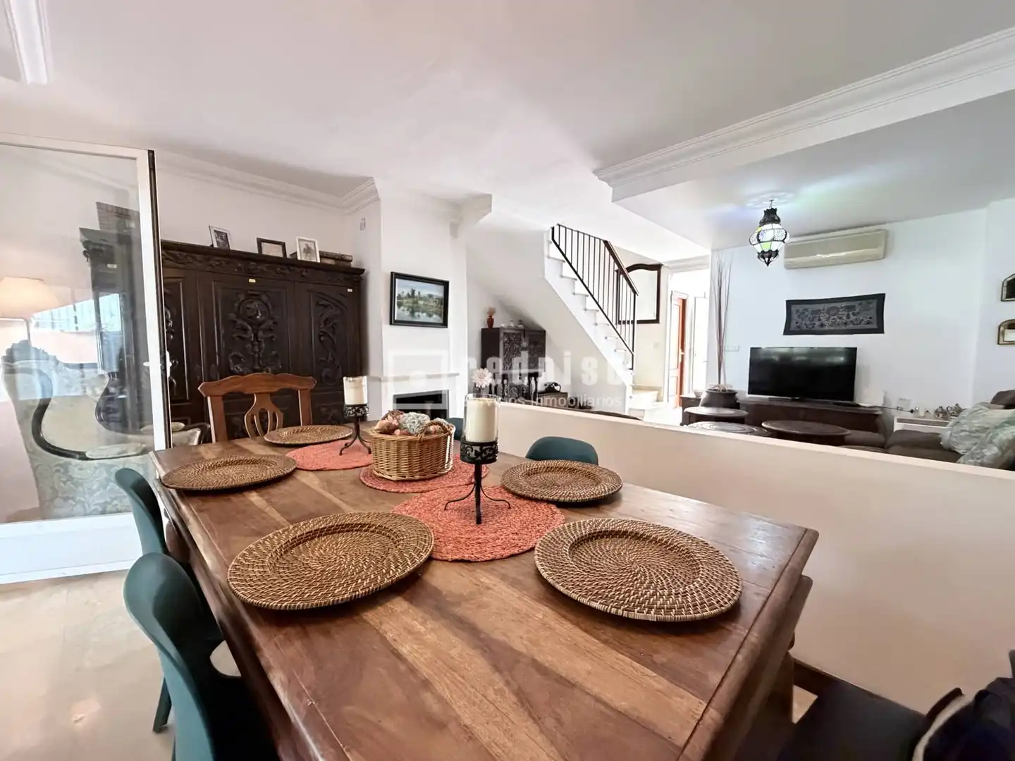 Comedor de Casa o chalet en venta en Rincón de la Victoria con Aire acondicionado, Terraza y Amueblado