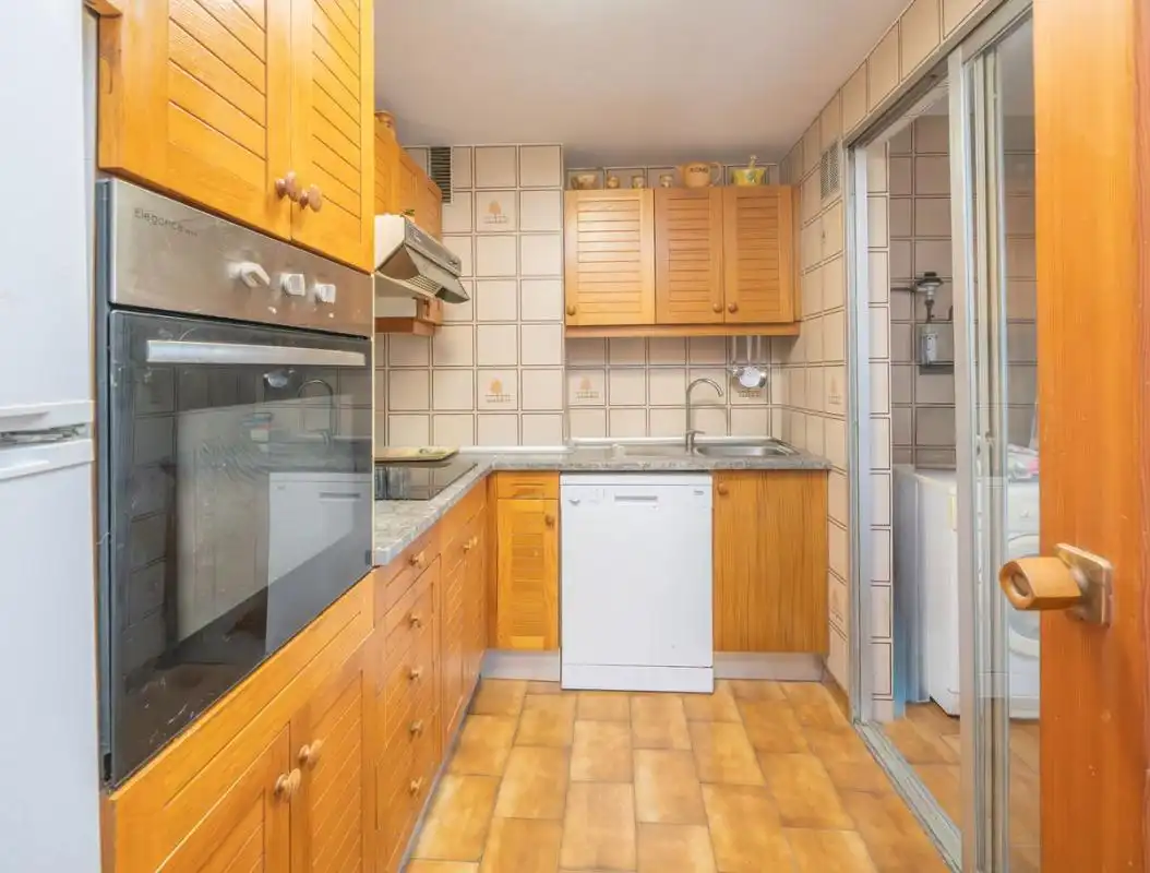 Cocina de Piso en venta en El Campello con Calefacción, Jardín privado y Terraza