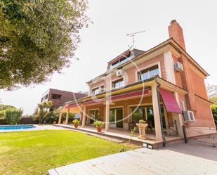 Garden of House or chalet for sale in Esplugues de Llobregat  with Air Conditioner, Terrace and Swimming Pool