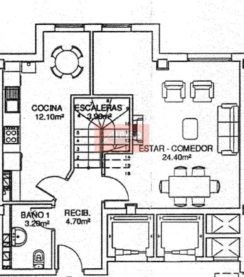 Dormitori de Dúplex en venda en Ourense Capital  amb Calefacció i Terrassa