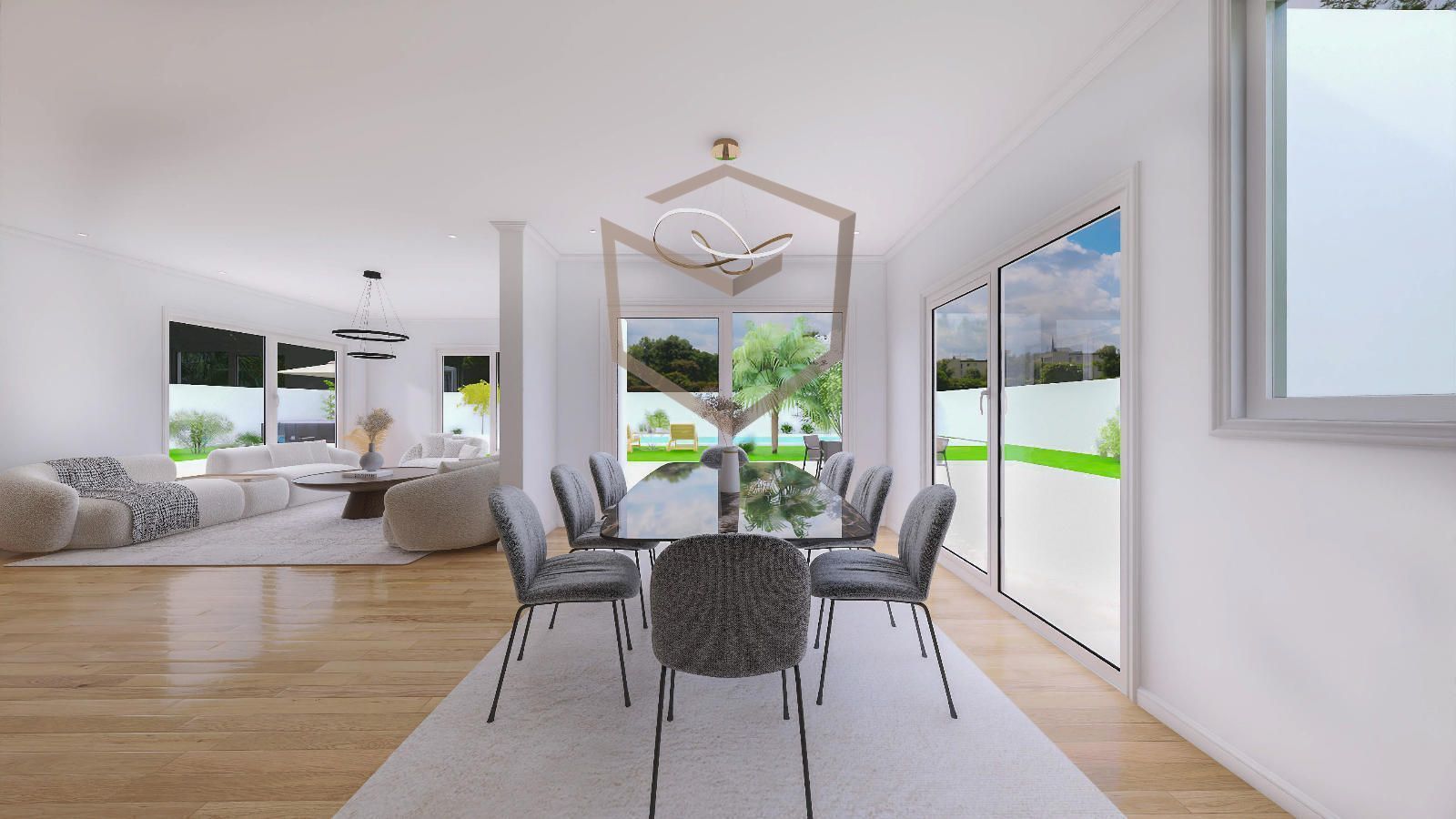 Dining room of House or chalet for sale in Las Rozas de Madrid  with Terrace, Storage room and Alarm