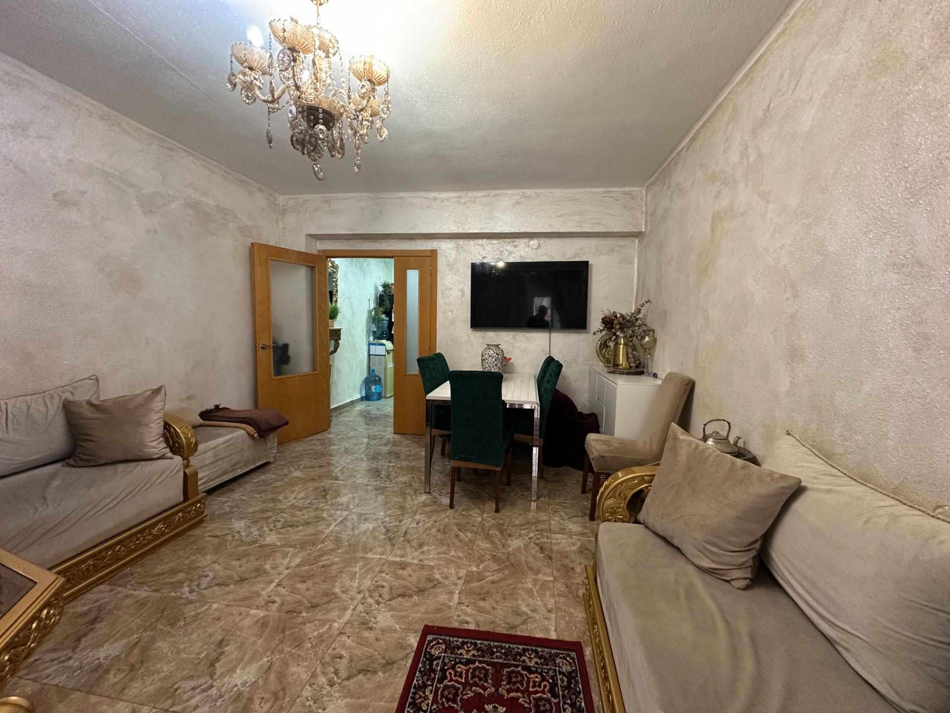 Sala d'estar de Pis en venda en Castellón de la Plana / Castelló de la Plana amb Moblat i Balcó