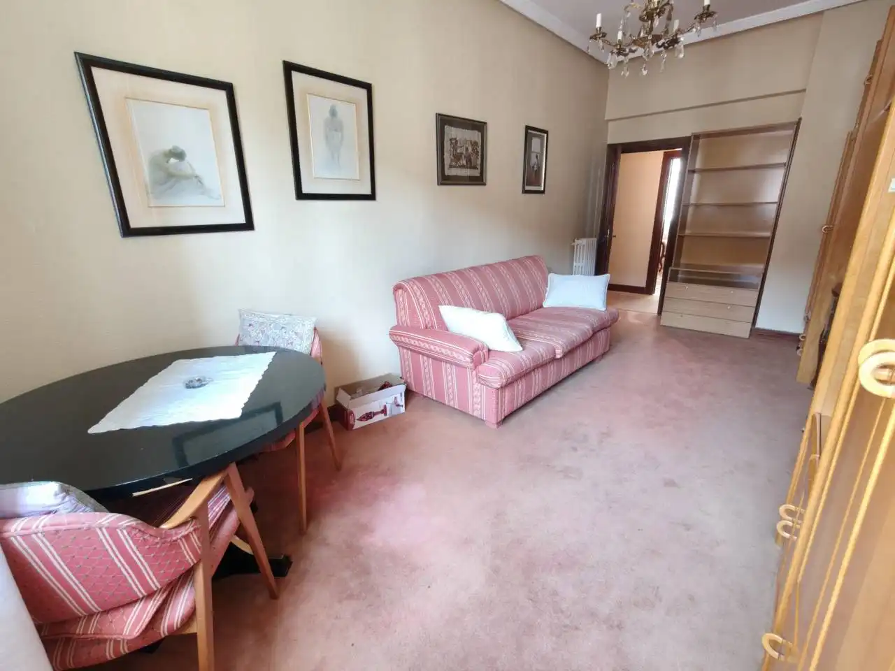Sala de estar de Piso en venta en Bilbao  con Balcón