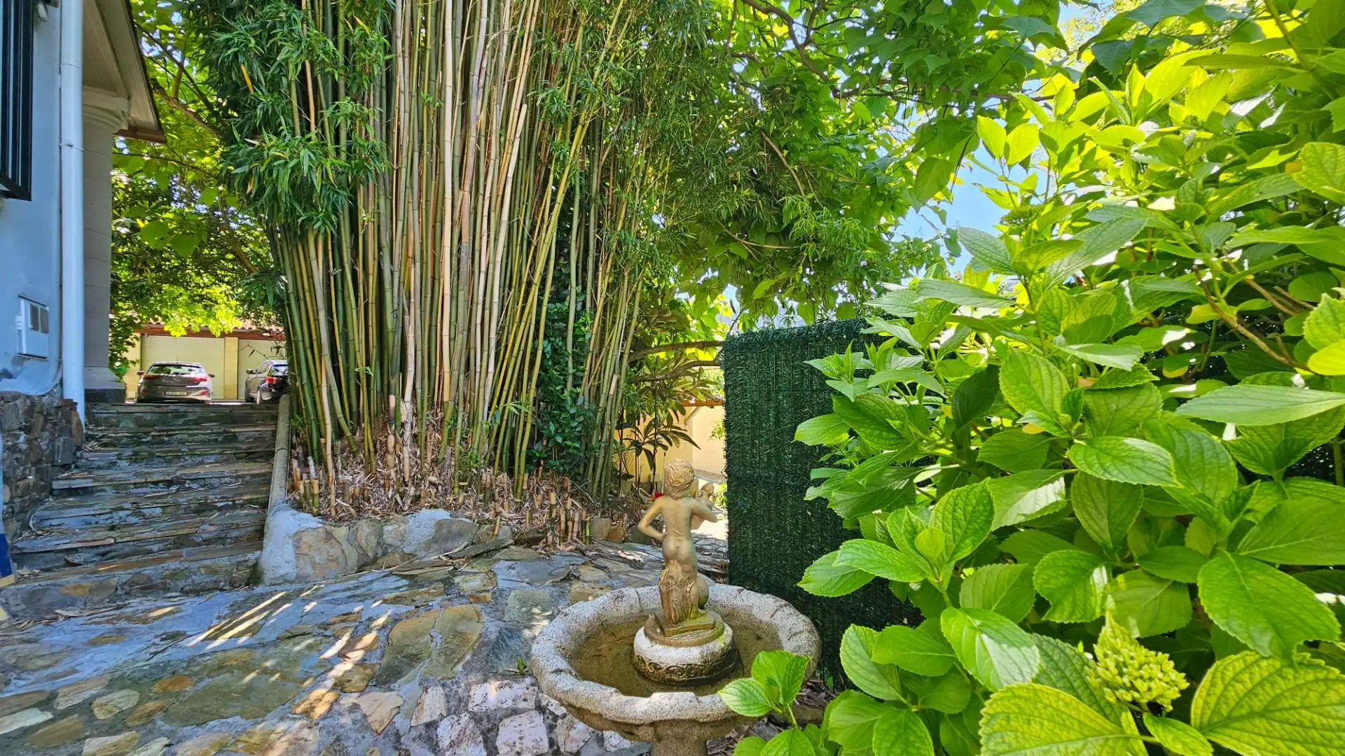Jardí de Casa o xalet en venda en Güeñes amb Aire condicionat, Calefacció i Jardí privat
