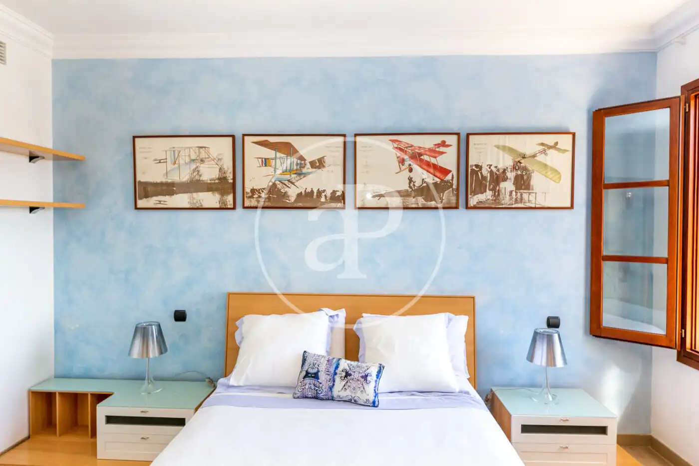 Bedroom of Houses for rent in Bunyola  with Air Conditioner, Heating and Private garden