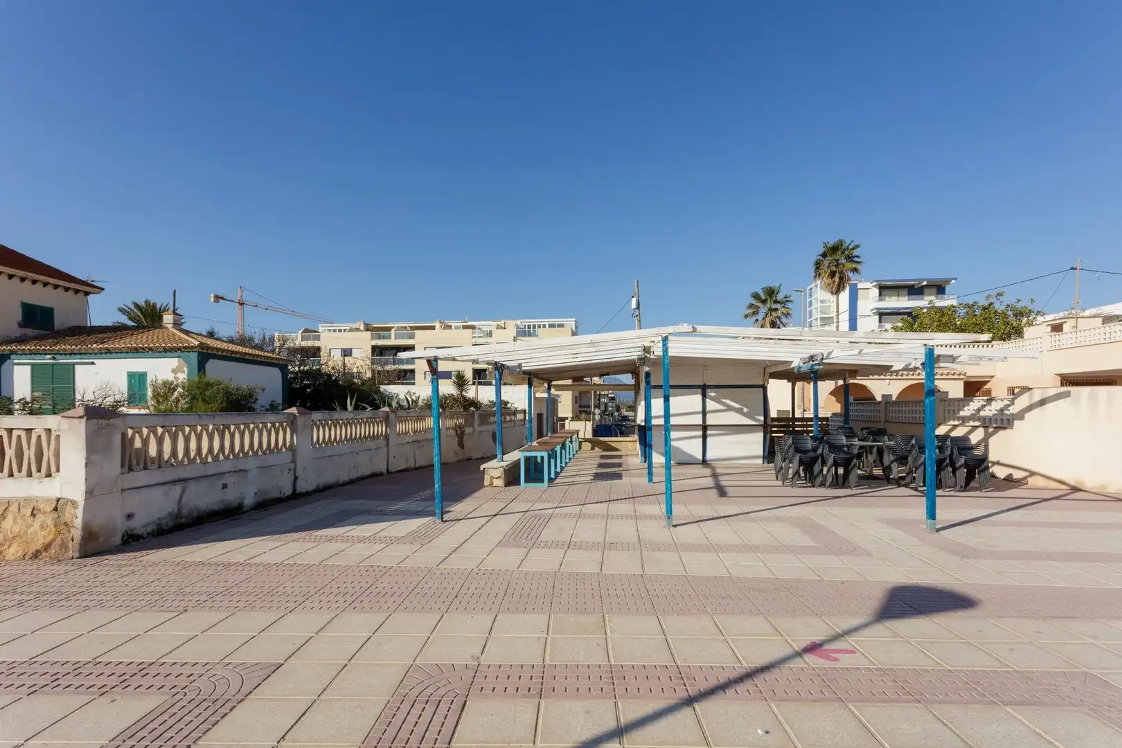 Terraza de Ático en venta en Piles con Aire acondicionado, Calefacción y Jardín privado