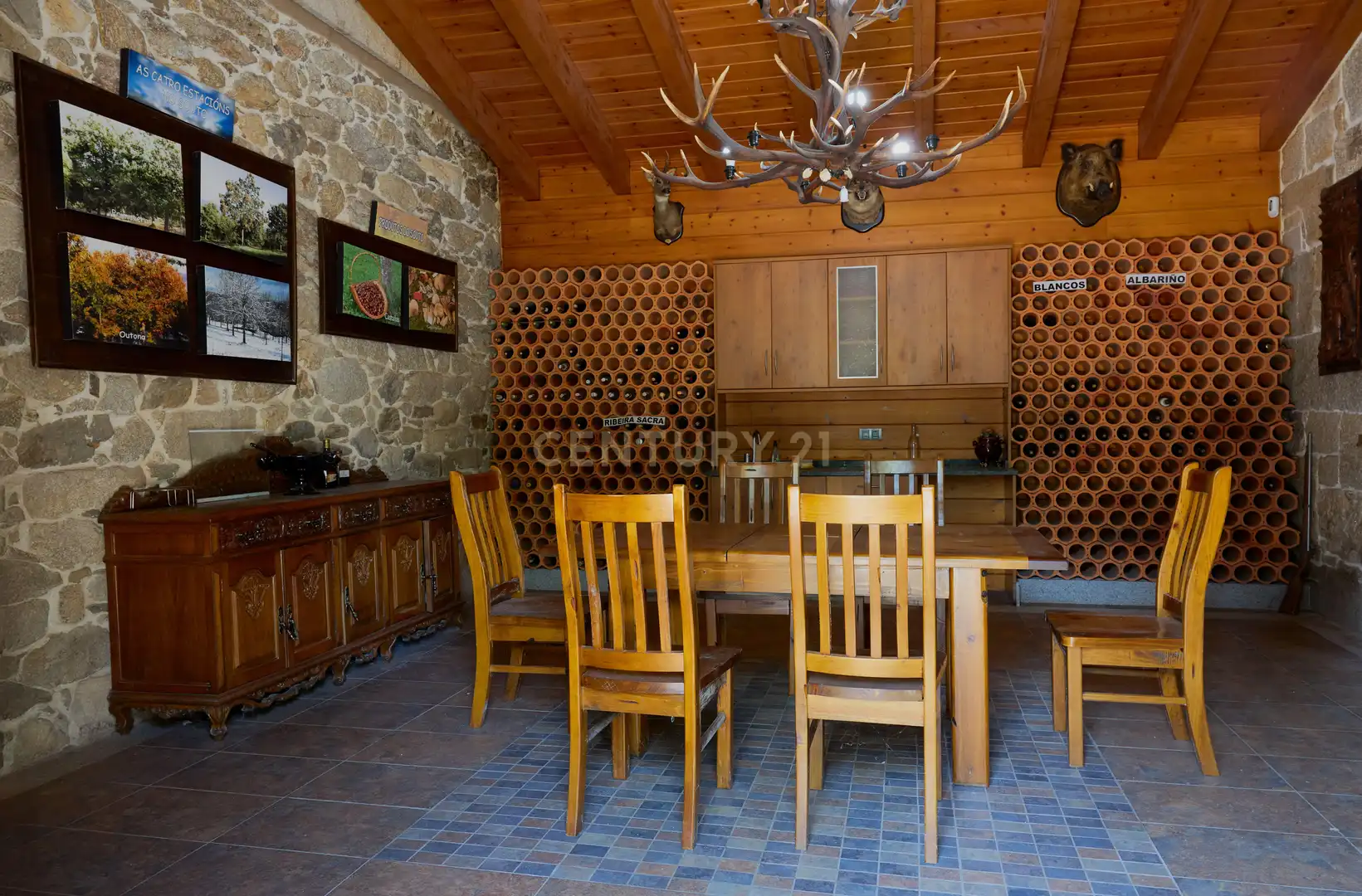 Esszimmer von Haus oder Chalet zum Verkauf in Pantón