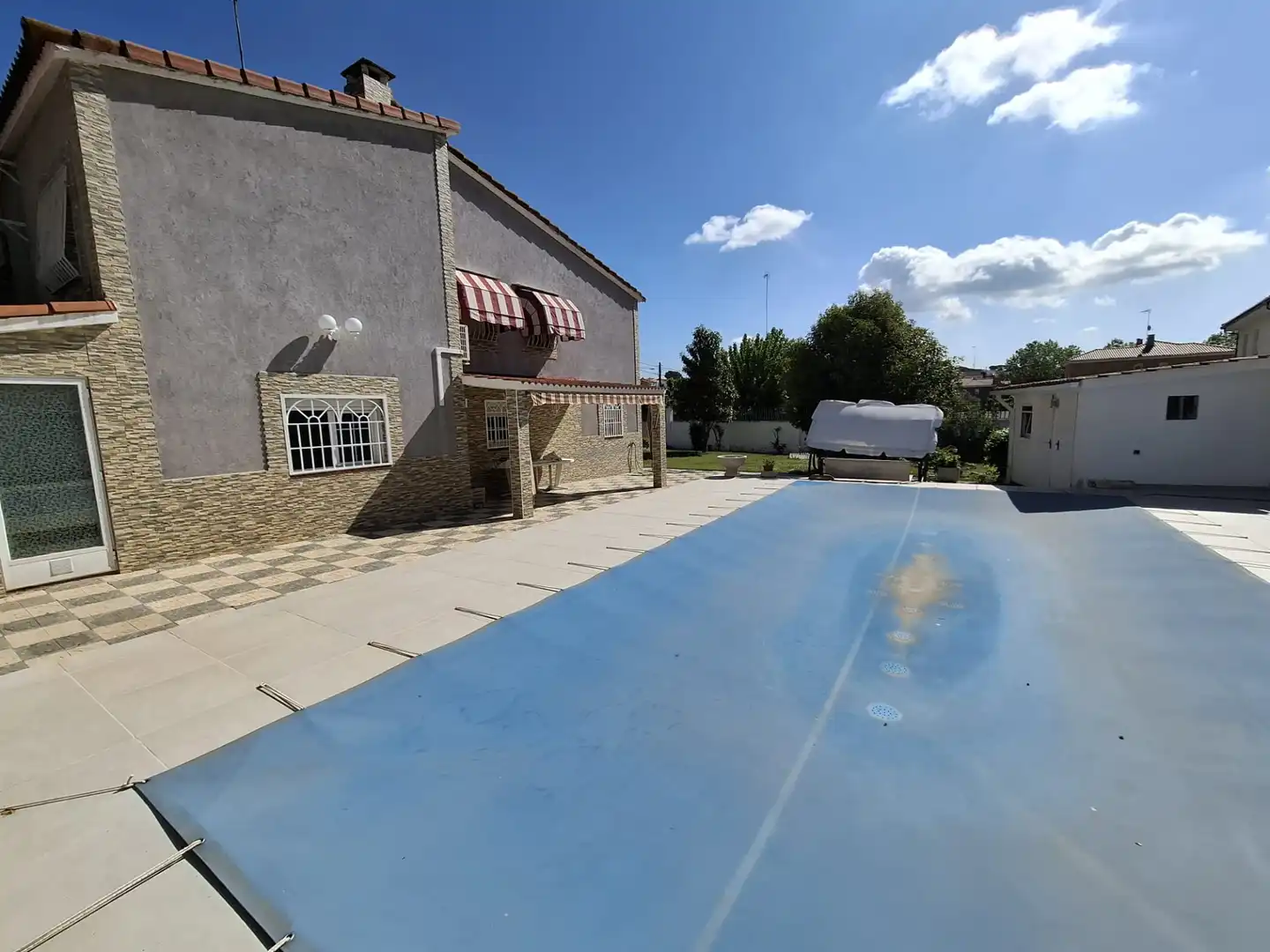 Piscina de Casa o chalet en venta en El Álamo con Calefacción, Jardín privado y Terraza