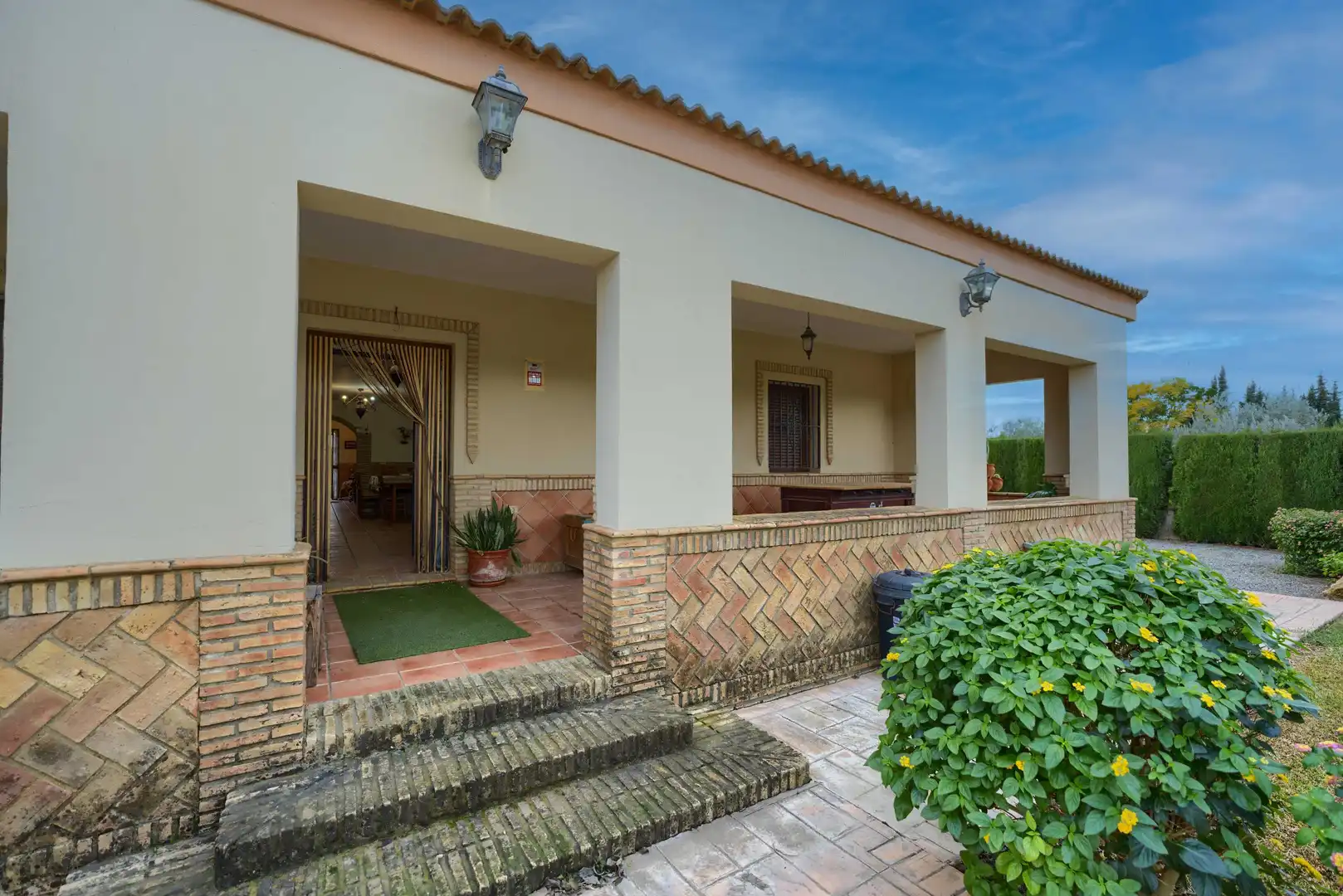 Exterior view of Country homes for sale in Pilas  with Private garden, Terrace and Swimming Pool