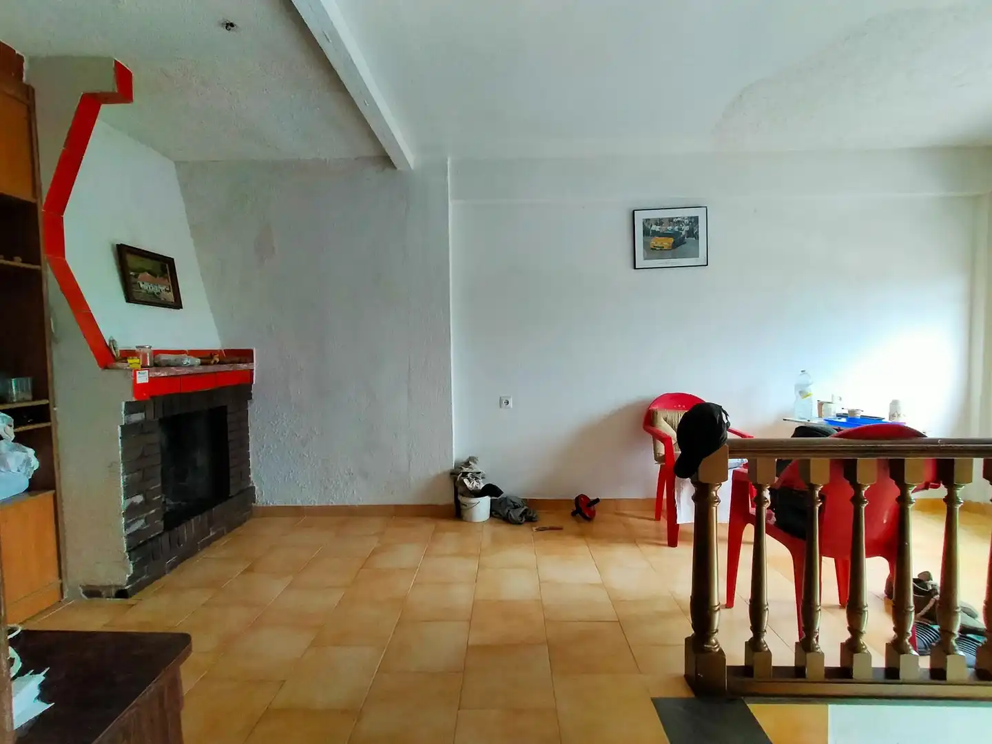 Wohnzimmer von Country house zum Verkauf in Pravia mit Heizung und Abstellraum