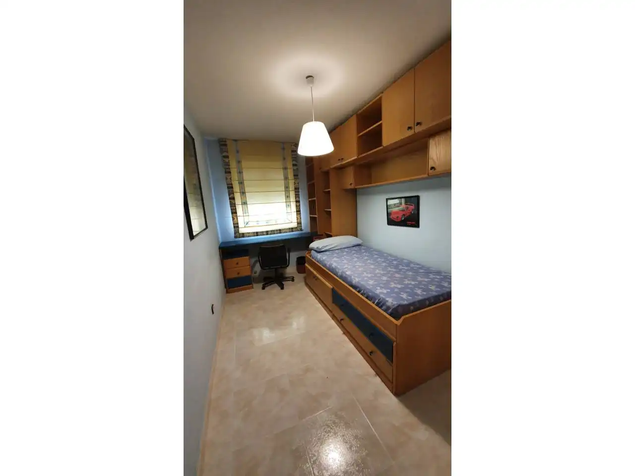 Schlafzimmer von Wohnung zur Miete in Fuenlabrada mit Heizung und Möbliert