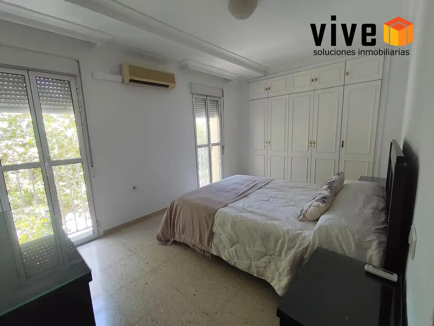 Habitación de Piso de alquiler en Sevilla con Aire acondicionado, Amueblado y Balcón