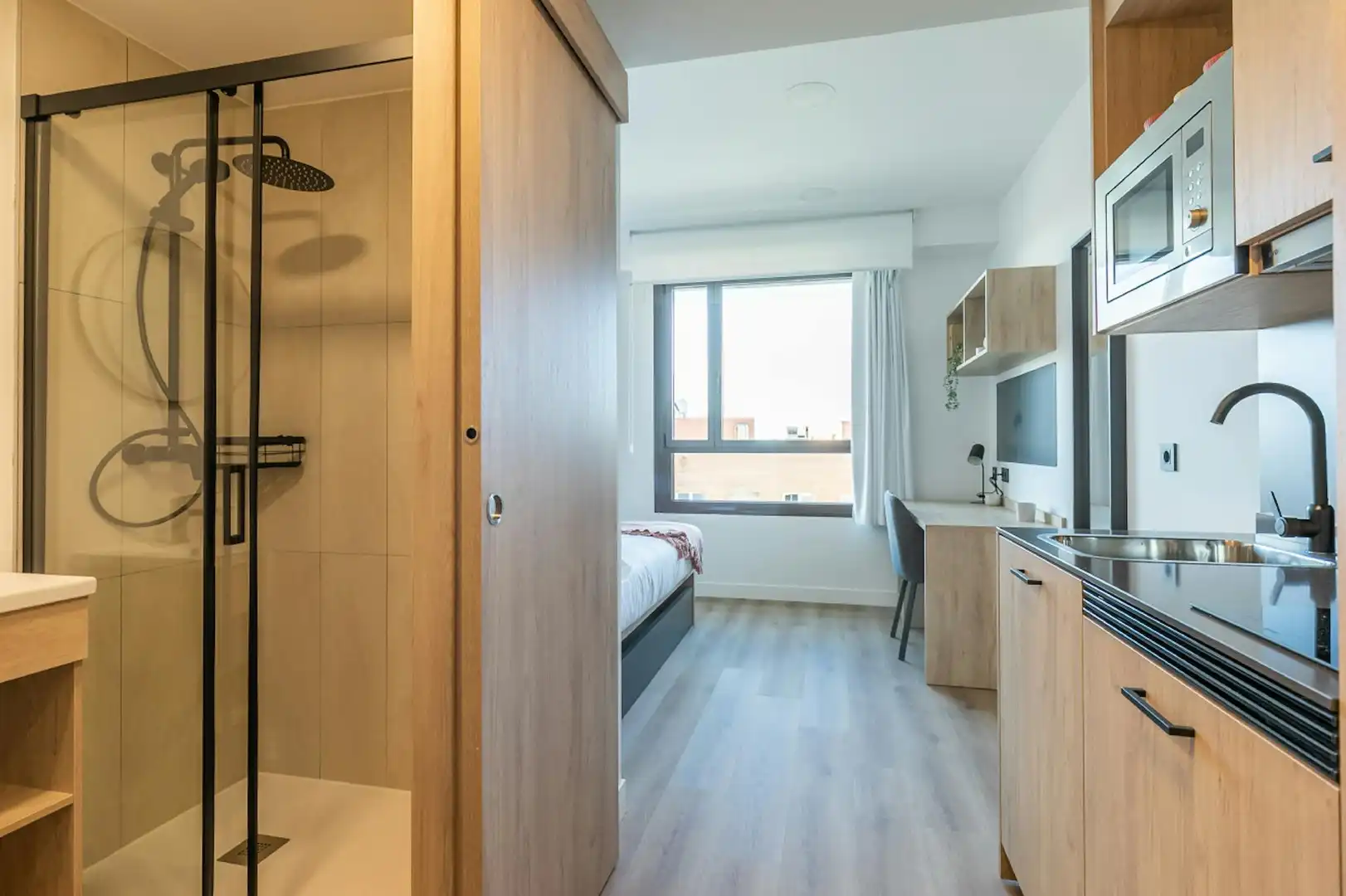 Schlafzimmer von Gebäude zur Miete in Madrid