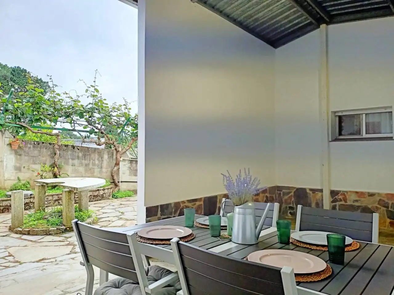 Terraza de Casa o chalet en venta en Oleiros con Calefacción