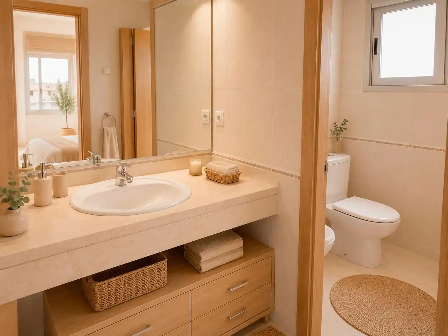 Bathroom of Flat for sale in Manresa  with Air Conditioner, Heating and Furnished