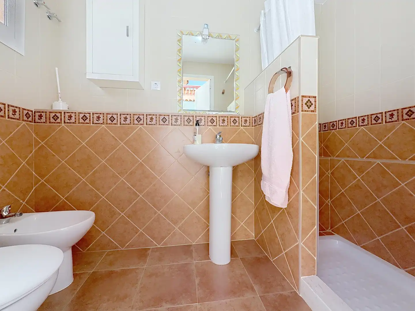 Baño de Casa o chalet en venta en Casabermeja con Aire acondicionado, Terraza y Piscina