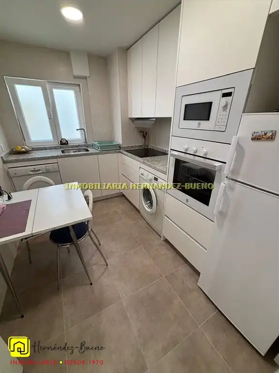 Küche von Wohnung zur Miete in Salamanca mit Heizung, Möbliert und Balkon