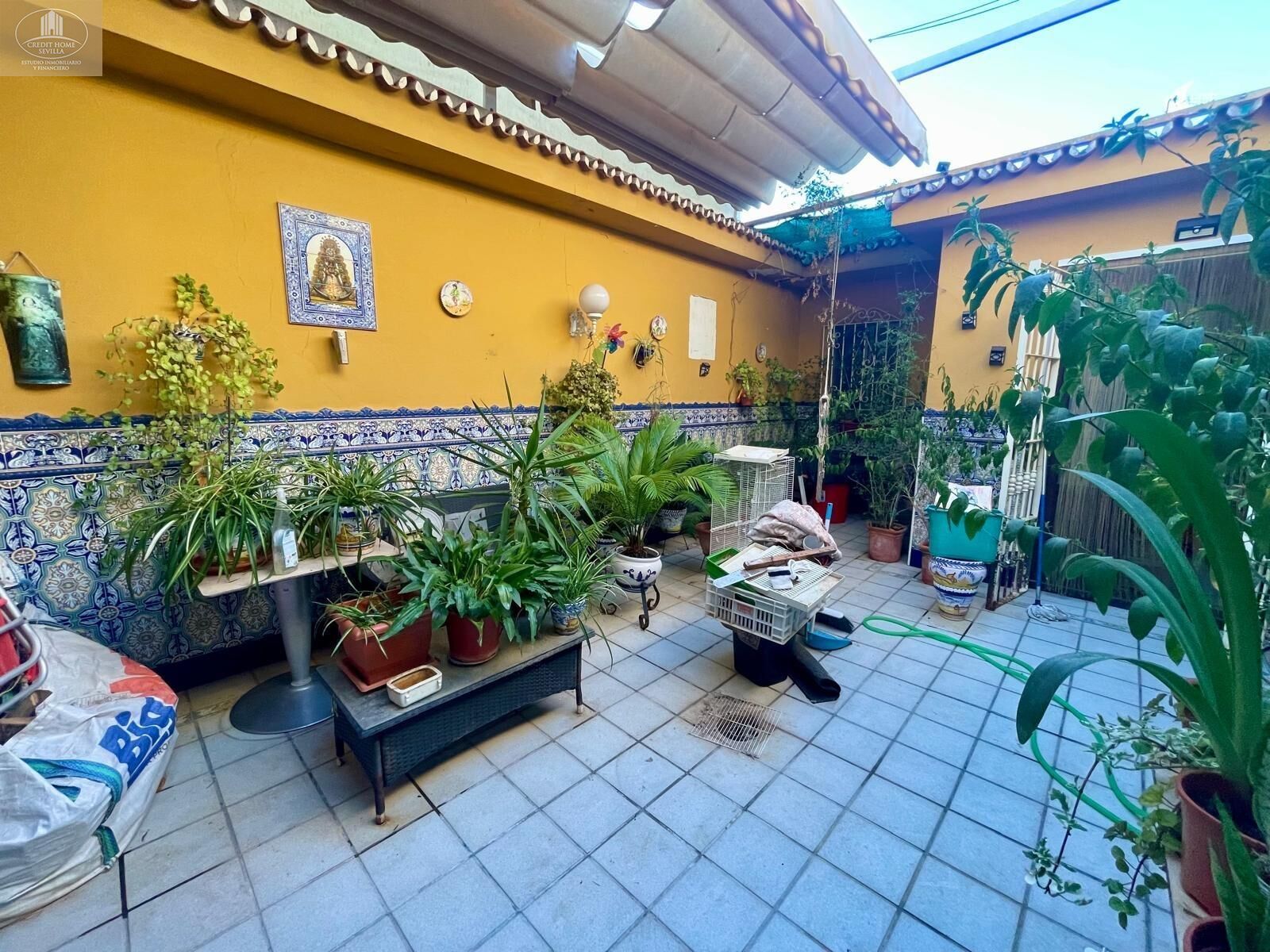 Jardín de Casa adosada en venta en Pilas con Aire acondicionado, Terraza y Trastero