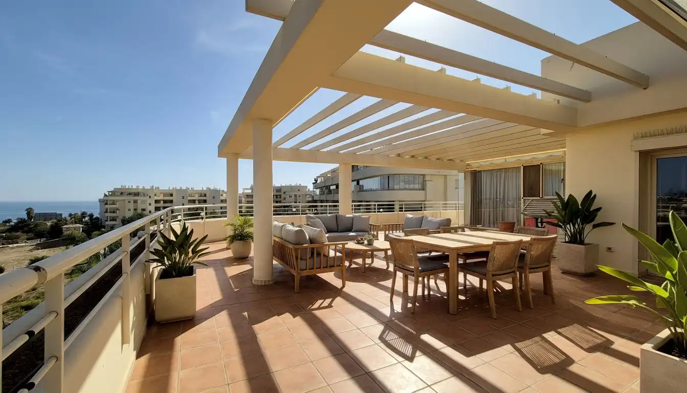 Attique avec piscine à vendre à El Faro de Calaburra - Chaparral, imagen 3