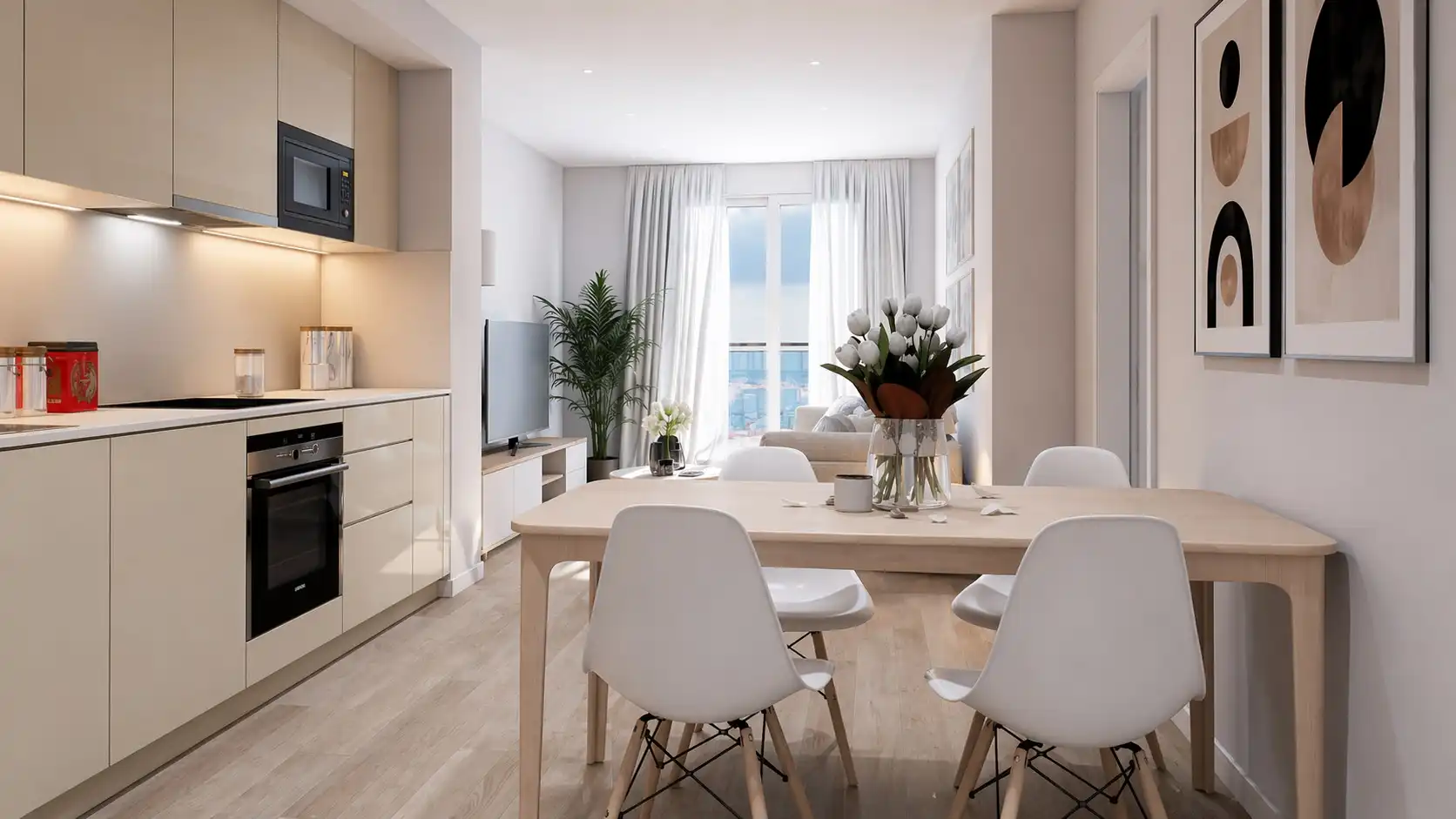 New build Duplex with terrace for sale in Carrer de los Castillejos 371