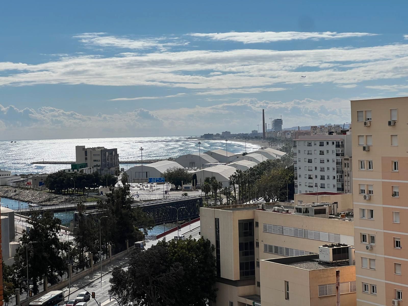 Exterior view of Flat for sale in Málaga Capital  with Air Conditioner, Furnished and Balcony