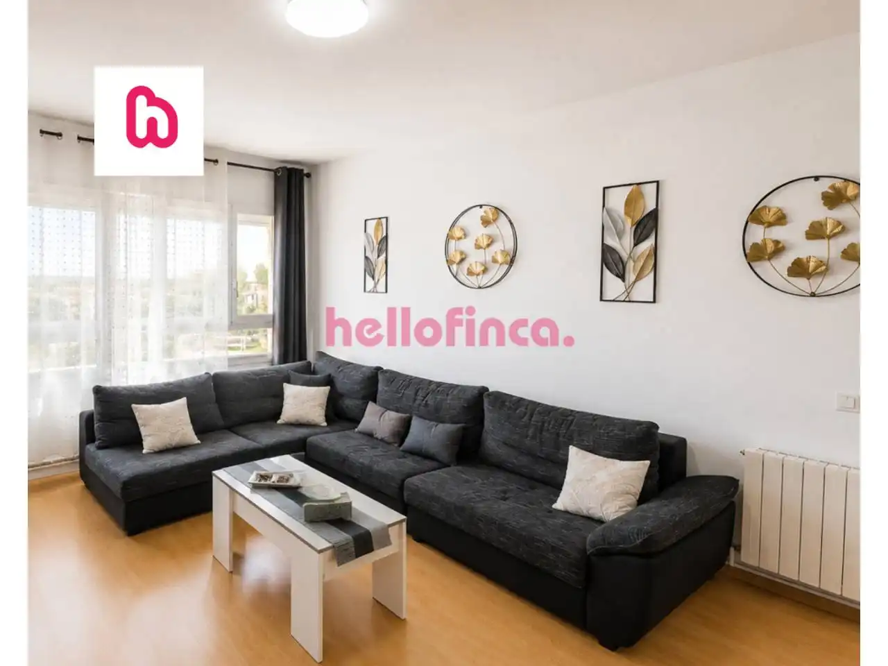 Sala de estar de Piso en venta en Vilafranca del Penedès con Calefacción, Parquet y Terraza