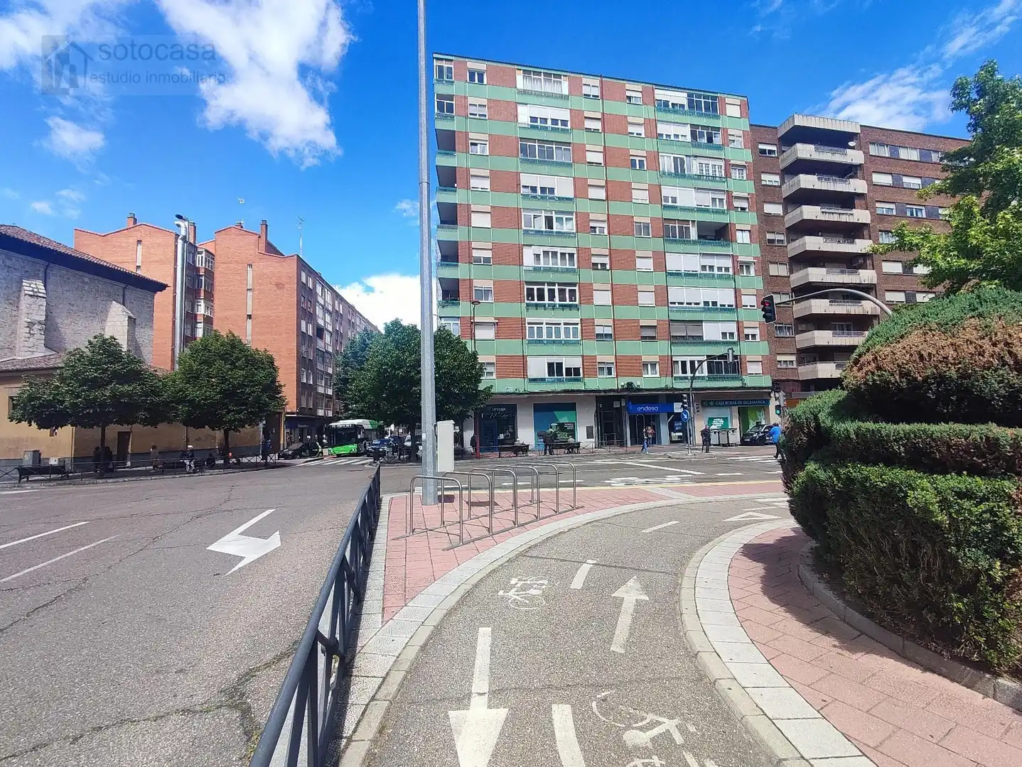 Exterior view of Flat for sale in Valladolid  with Heating and Furnished