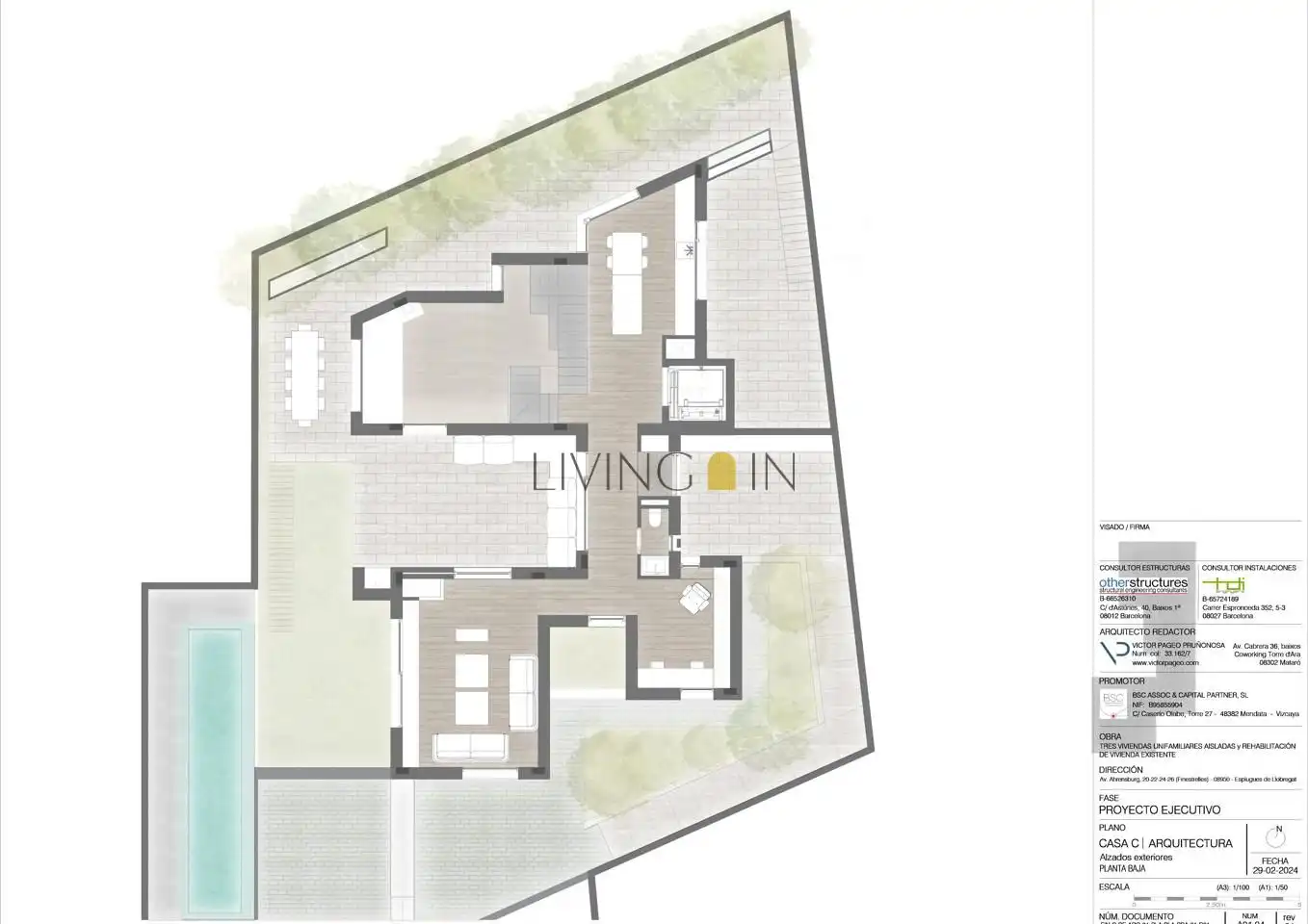 Casa o chalet en venta en Esplugues de Llobregat con Aire acondicionado, Jardín privado y Terraza