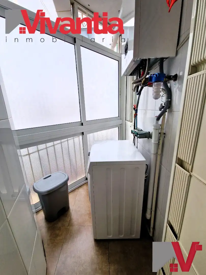 Balcony of Flat for sale in Lorca  with Air Conditioner, Heating and Furnished