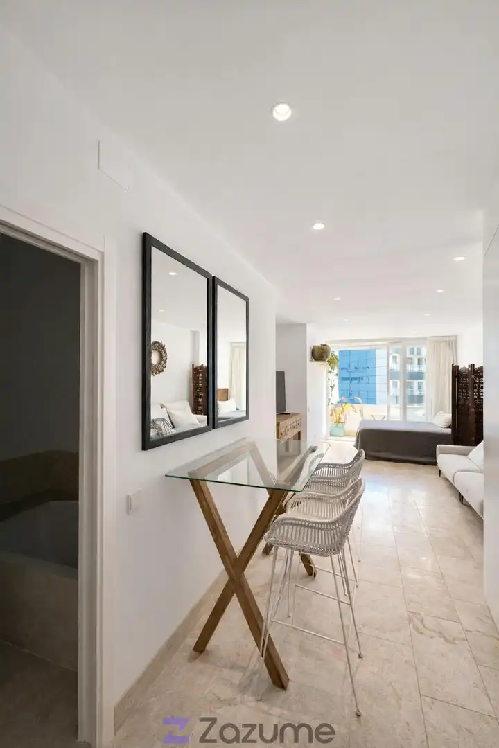 Terrassa de Loft de lloguer en Torremolinos amb Aire condicionat, Calefacció i Terrassa