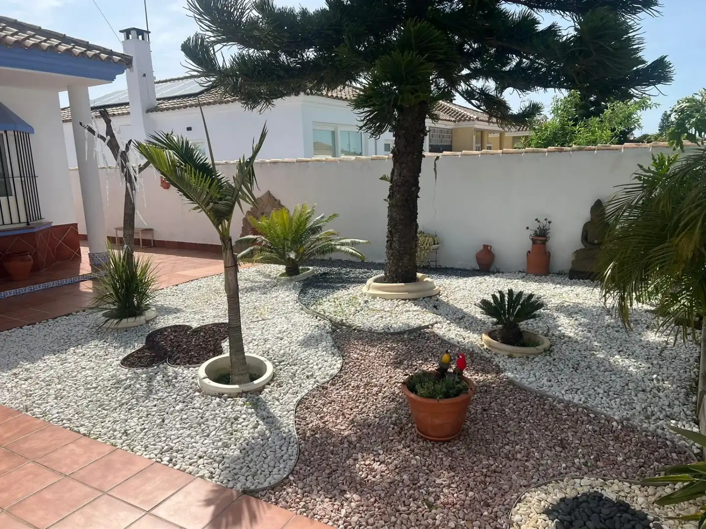 Garden of Houses for sale in Chiclana de la Frontera  with Storage room, Swimming Pool and Oven