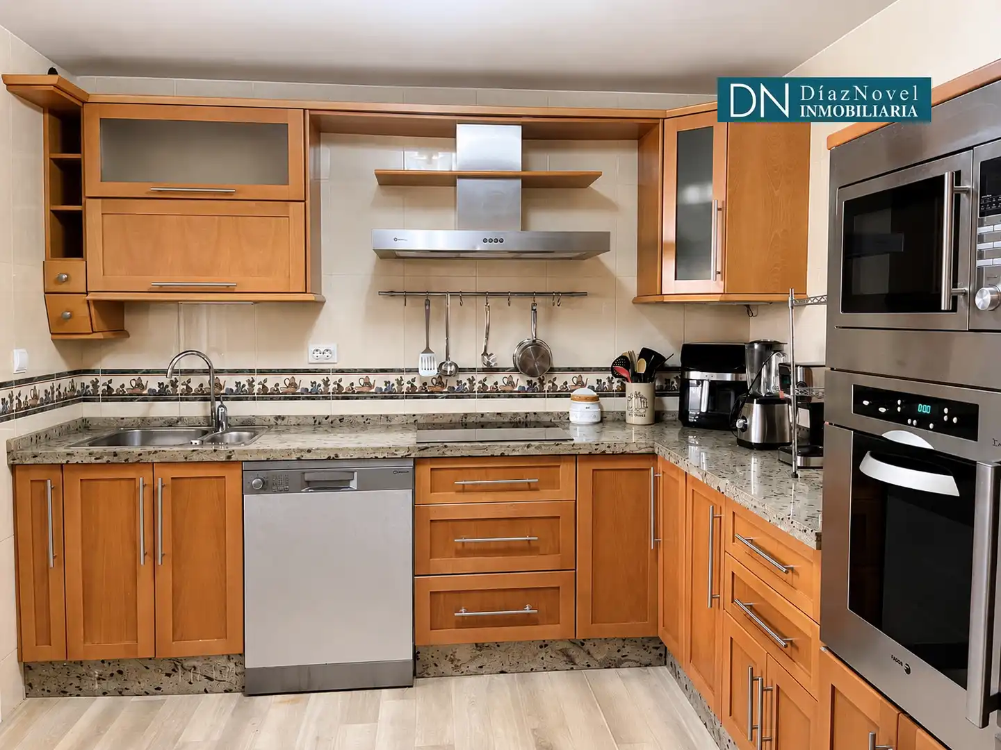 Cocina de Piso de alquiler en Rincón de la Victoria con Aire acondicionado, Terraza y Amueblado