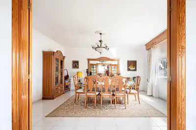 Comedor de Casa o chalet en venta en Torremolinos con Aire acondicionado, Calefacción y Jardín privado
