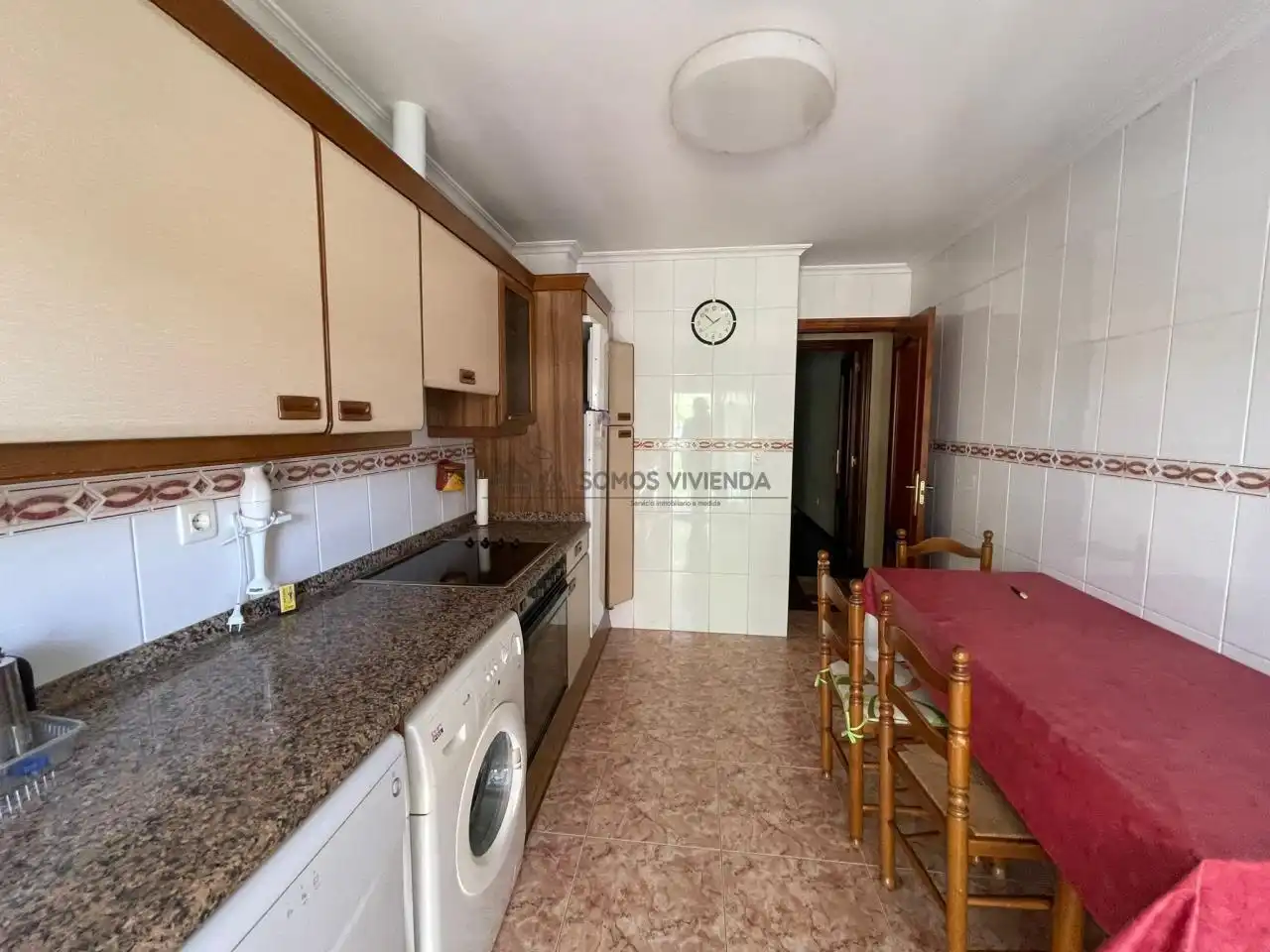 Cocina de Piso de alquiler en Ourense Capital  con Calefacción y Amueblado