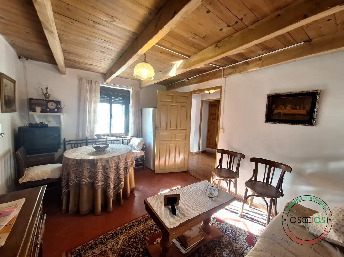 Sala d'estar de Casa o xalet en venda en Vallecillo amb Jardí privat