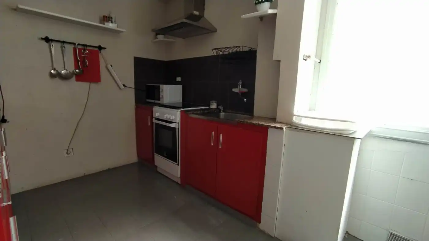 Kitchen of Flat for rent in Elche / Elx  with Terrace, Furnished and Balcony