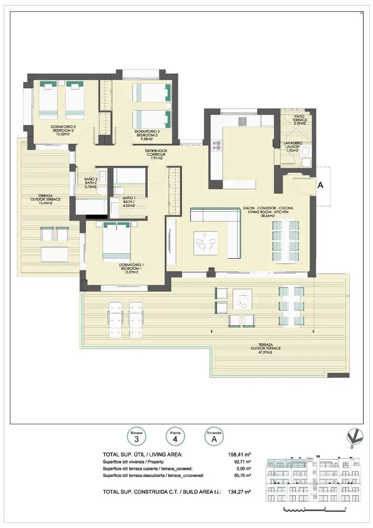 Penthouse mit Pool zum Verkauf in Bahía de Casares, imagen 18