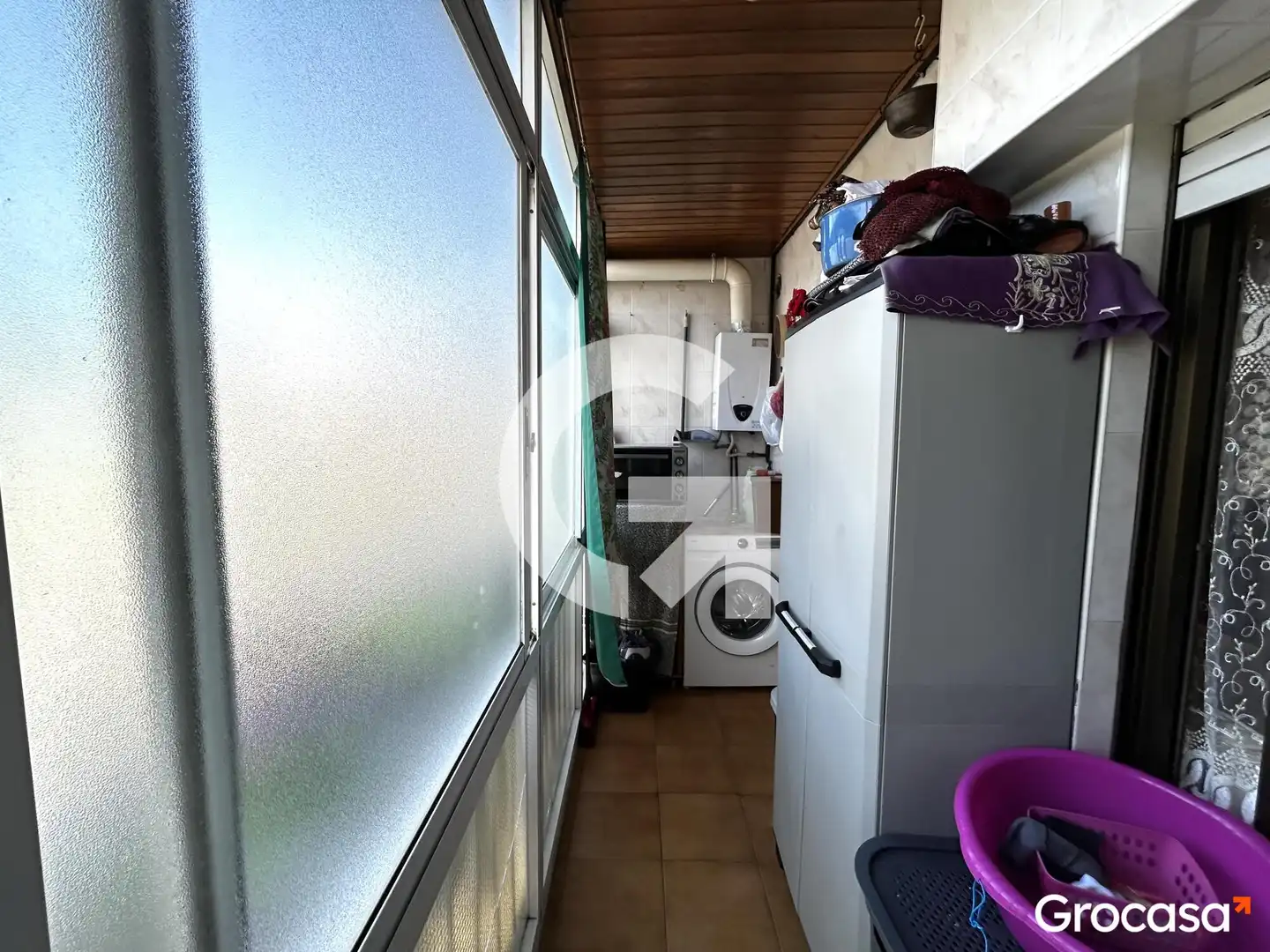 Kitchen of Flat for sale in Mataró  with Air Conditioner, Furnished and Oven