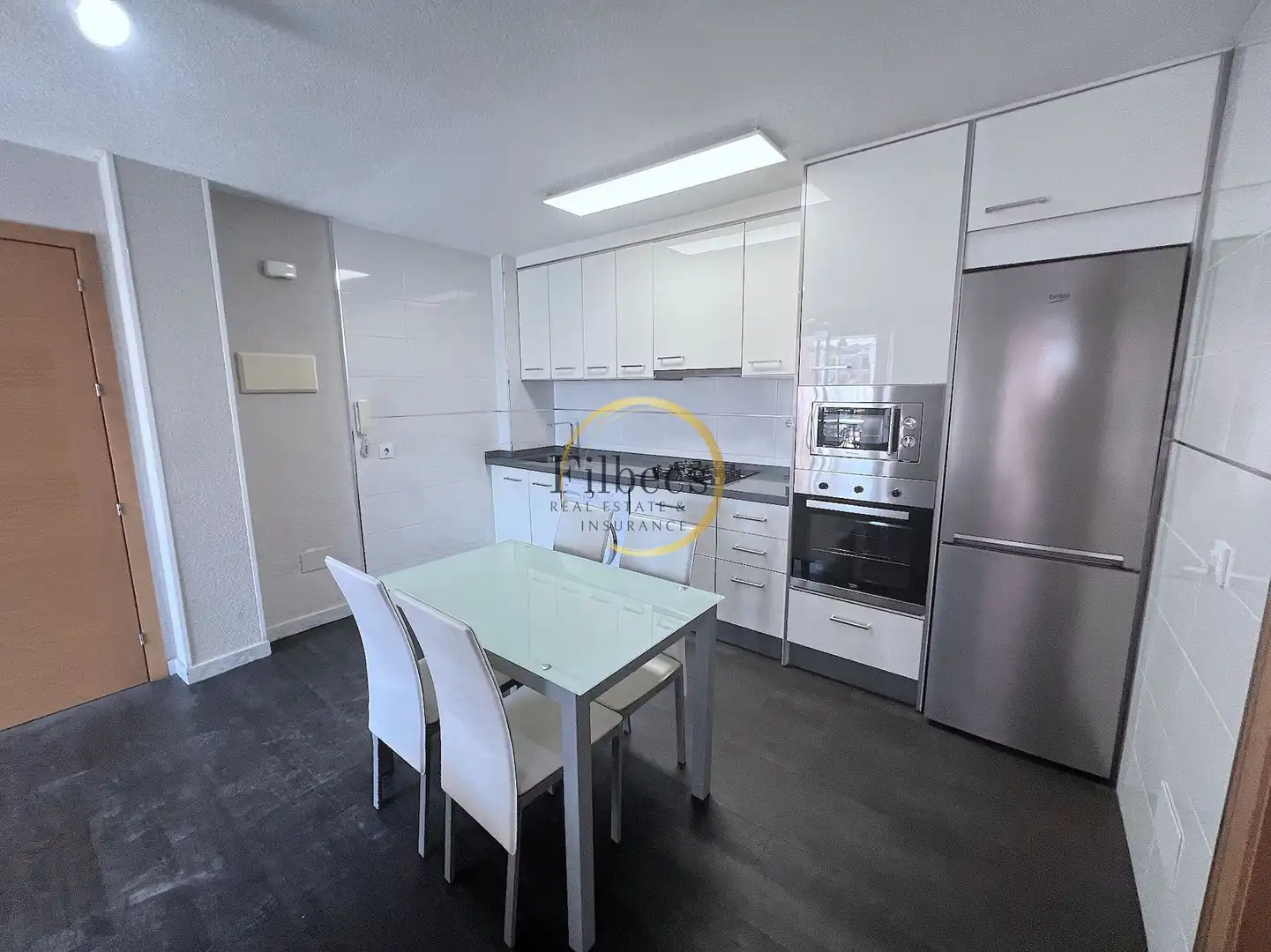 Cocina de Apartamento en venta en Mazarrón con Aire acondicionado, Calefacción y Jardín privado