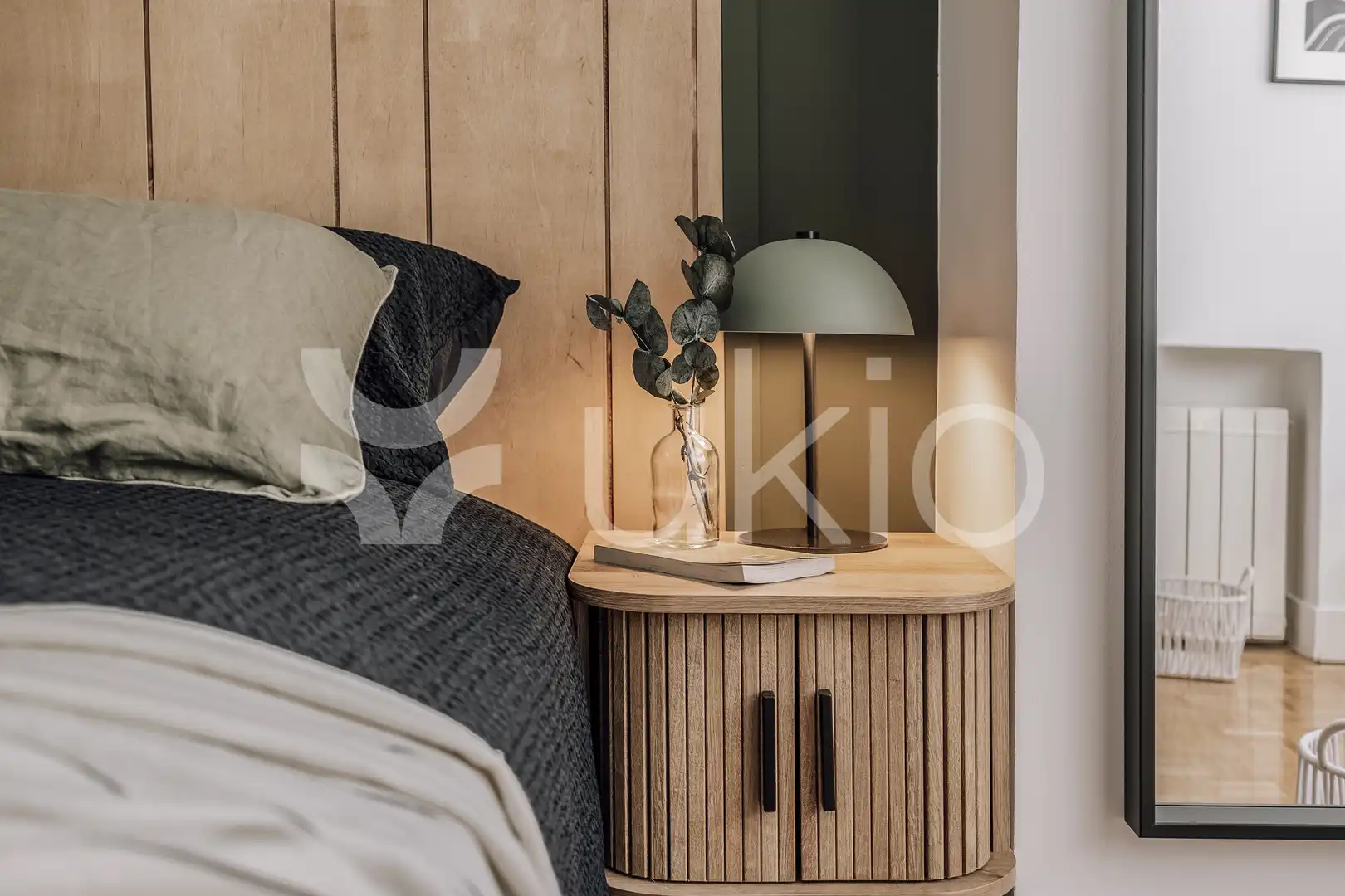 Dormitori de Apartament de lloguer en Barrio de Salamanca