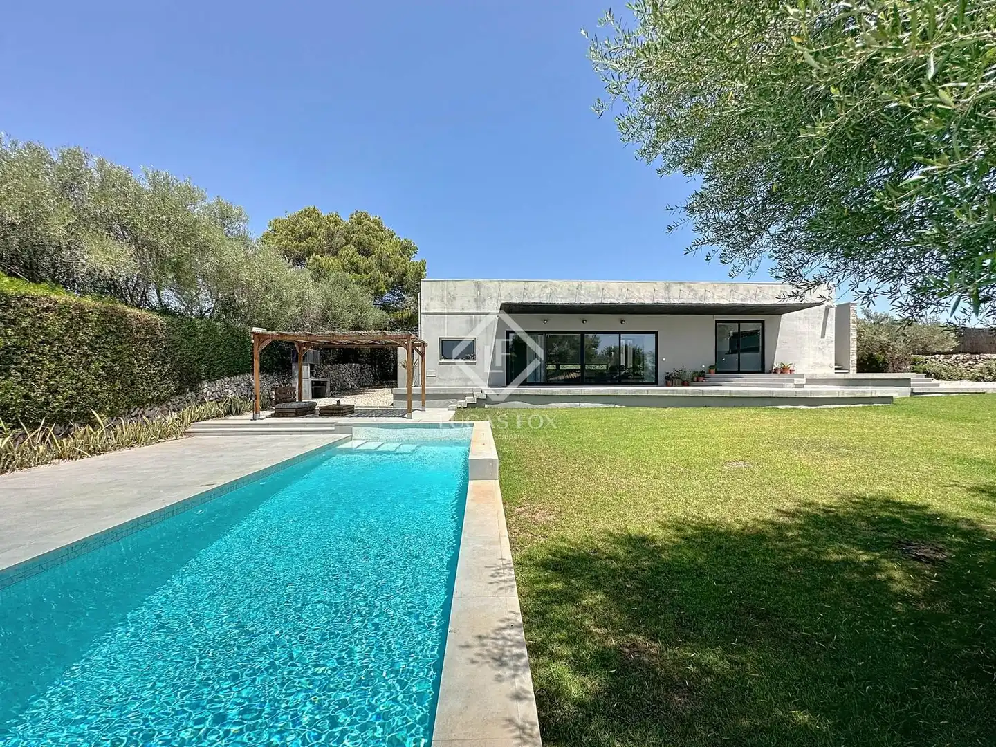 Exterior view of Houses for sale in Sant Lluís  with Air Conditioner, Heating and Private garden